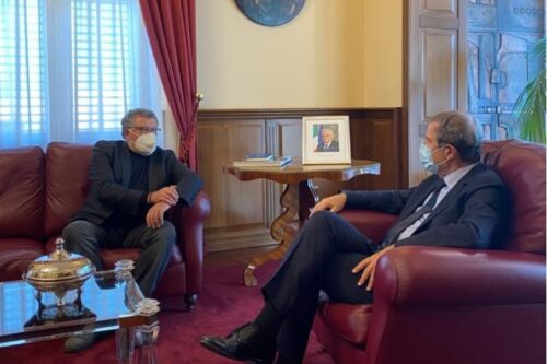 Isole minori: Musumeci riceve sindaco di Favignana