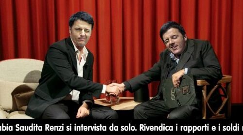 Renzi intervista se stesso