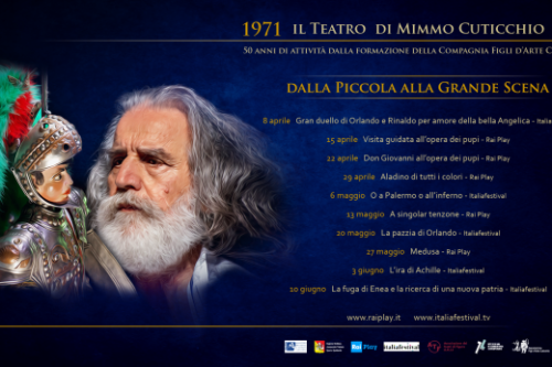 La compagnia Figli d’Arte Cuticchio compie 50 anni