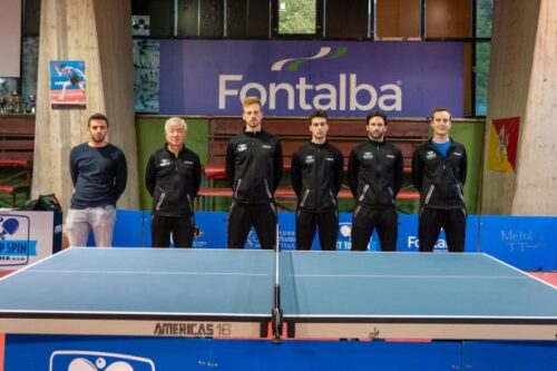 EUROPE CUP, TOP SPIN MESSINA FONTALBA NEL GRUPPO B CON AS PONTOISE CERGY TT E SK VYDRANY