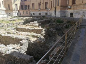 Gli alunni dell’Istituto Jaci in visita al sito archeologico di Palazzo Zanca