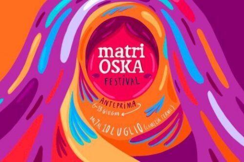 CLAUDIO MORICI SUL PALCO DI MATRIOSKA FESTIVAL