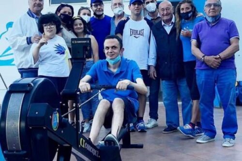 Club Nautico Paradiso e Panathlon Messina: progetto dedicato agli atleti disabili, acquistato un remoergometro