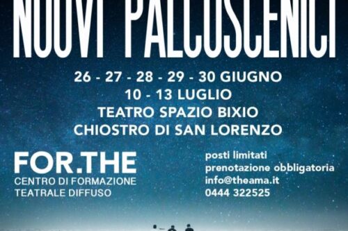 VICENZA. NUOVI PALCOSCENICI – riapertura Teatro Spazio Bixio