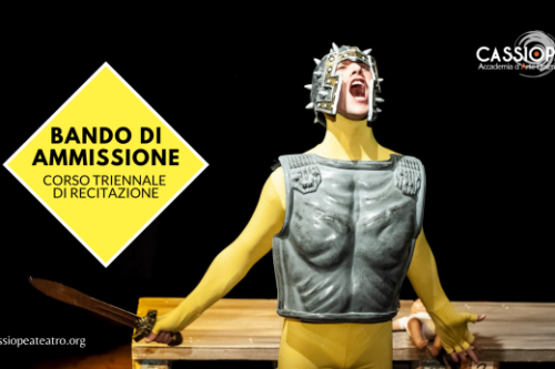 La formazione teatrale continua con Accademia d’Arte drammatica Cassiopea