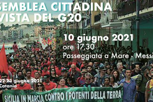 manifestazione a Catania “NO G20” del 22 Giugno