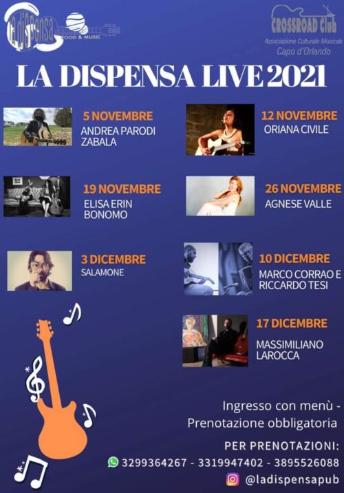 RIPARTITO LA DISPENSA CON LA DISPENSA LIVE 2021