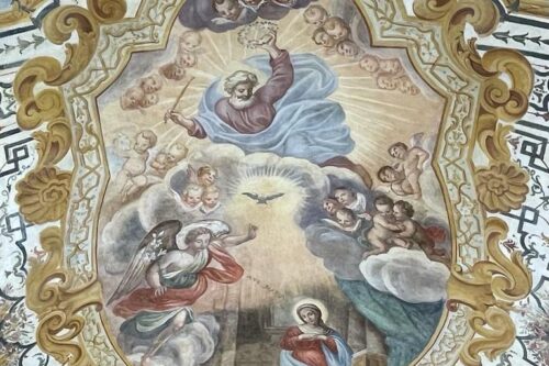 ARCHIVIO DI STATO CATANIA: LA SCOPERTA. NEI DEPOSITI L’ANTICO LUOGO DI CULTO DEI PADRI DOMENICANI, SOTTO L’INTONACO IL CICLO DI AFFRESCHI DEL SETTECENTO