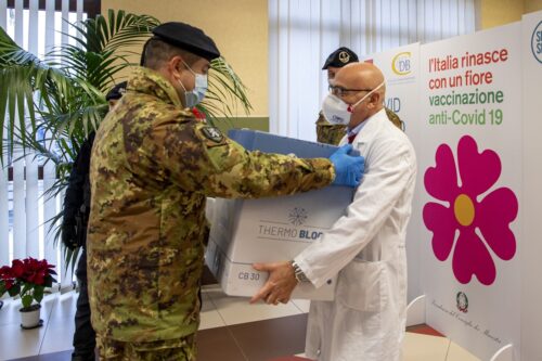 L’ESERCITO NELLA LOTTA AL COVID IN SICILIA