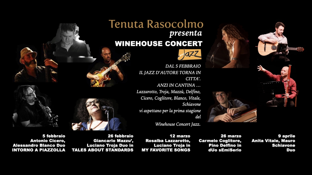 “Winehouse concert jazz” alla tenuta Rasocolmo