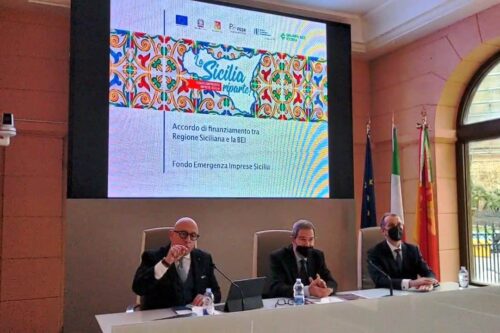 Covid: accordo Regione-Bei, Musumeci: «Cinquanta milioni per le imprese»