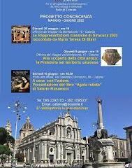 Catania, Rappresentazioni classiche, Preistoria nel territorio catanese e presentazione del libro “Agata rubata” le prossime iniziative di BCsicilia