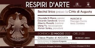 Respiri d’arte – Recital lirico a Augusta il 22 Maggio