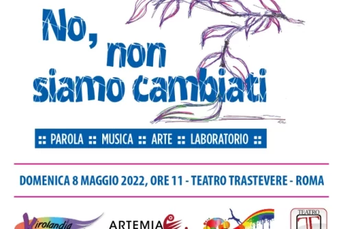 Teatro Trastevere: Reading con mostra👉 NO, NON SIAMO CAMBIATI