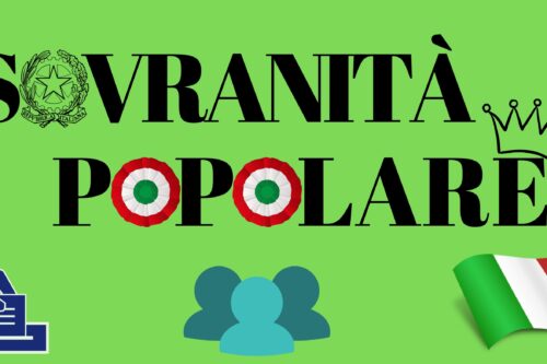 La sovranità popolare espropriata