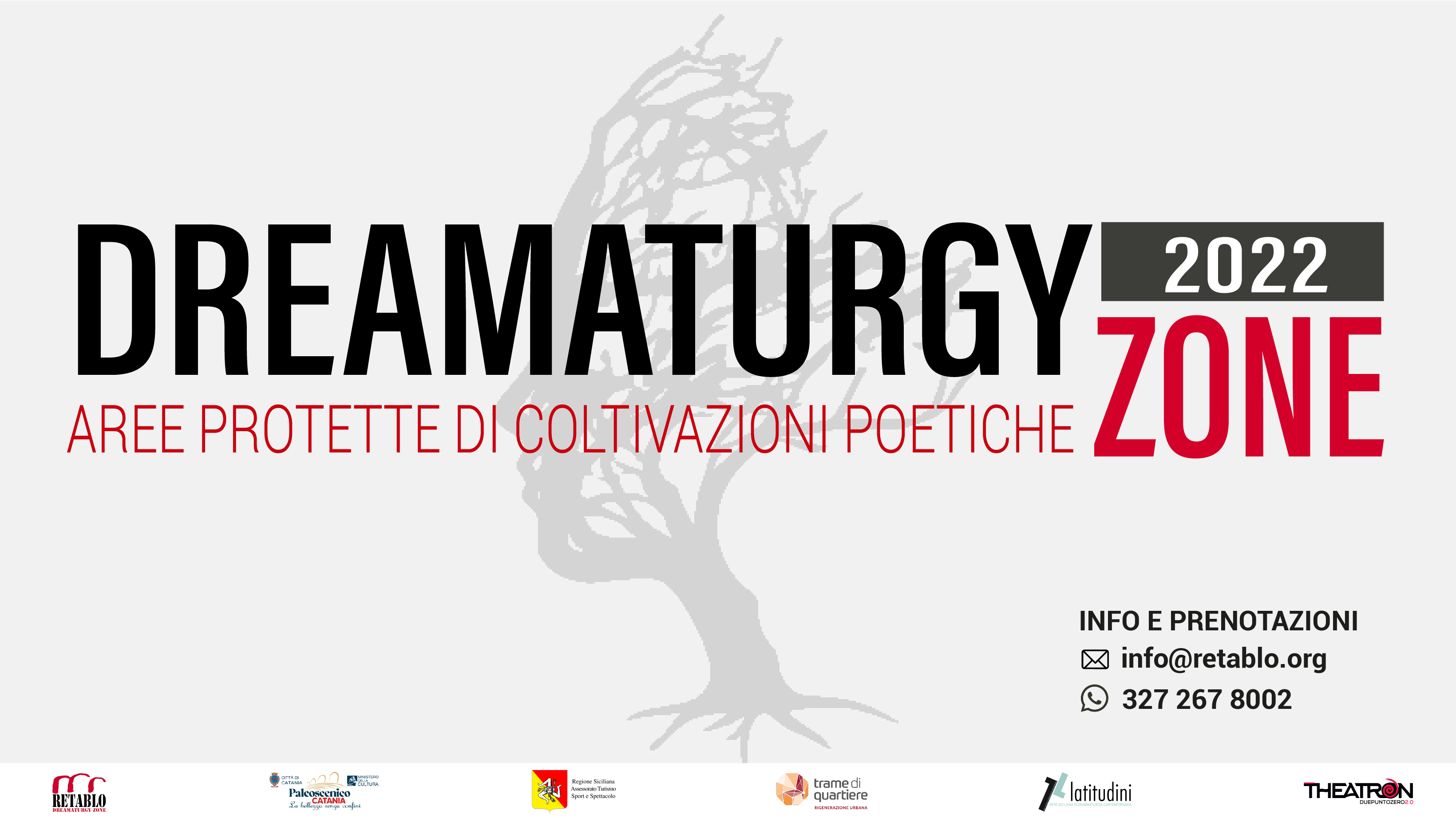 DREAMATURGY. ZONE AREE PROTETTE DI COLTIVAZIONI POETICHE