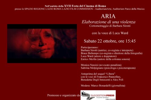 Barbara Sirotti presenta “Aria”. Elaborazione di una violenza”