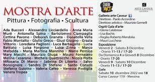 2/10 DICEMBRE 2022 – GALLERIA ARTE CAVOUR, MESSINA – MOSTRA D’ARTE – CHARM OF ART