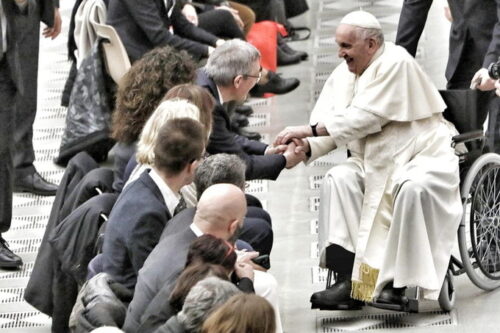 La Cgil da Bergoglio: «Uniti per un lavoro sicuro»