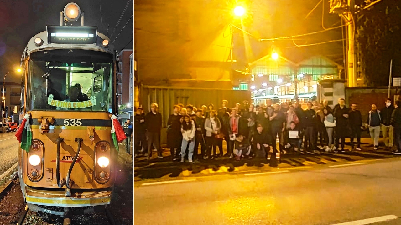 A NATALE TRAM BLOCCATO PER TRE ORE