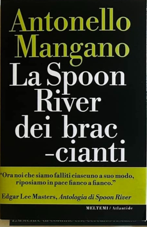"La Spoon River dei braccianti" di Antonello Mangano (copertina)