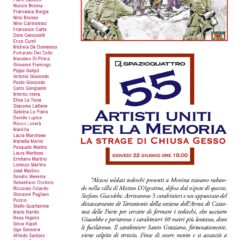 55 ARTISTI UNITI PER LA MEMORIA. LA STRAGE DI CHIUSA DI GESSO
