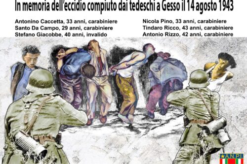 Una Collettiva d’arte ricorda la strage di Chiusa Gesso
