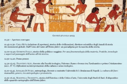 Dall’Uomo del Rame all’Uomo del Mare. Le svolte tecnologiche che hanno aperto la storia, al 3° Convegno internazionale di Ragusa