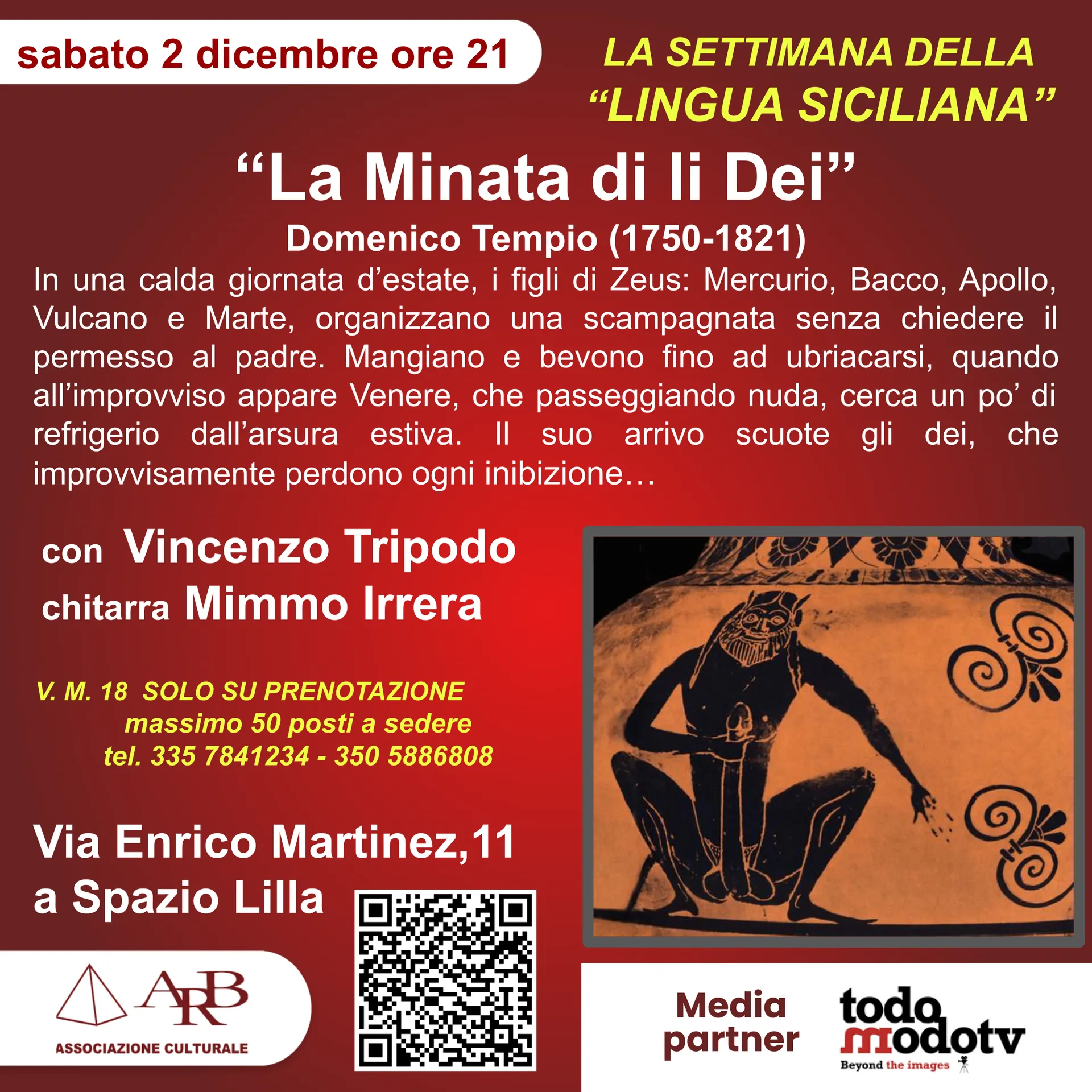 LA MINATA DI LI DEI alla Settimana della Lingua siciliana