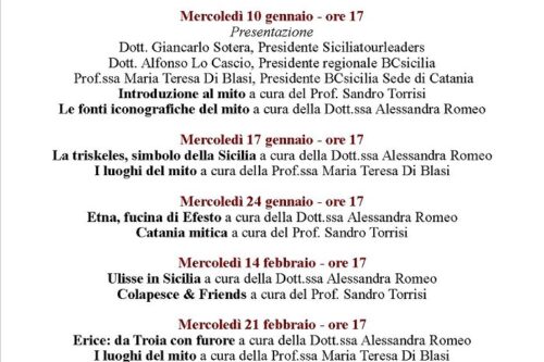 Fonti e Luoghi del Mito in Sicilia
