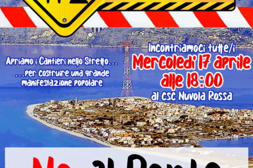 No al PONTE, incontro al CSC “Nuvola Rossa” di Villa San Giovanni