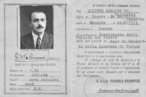 Protagonisti della Resistenza: il messinese Ferruccio Allitto Bonanno 