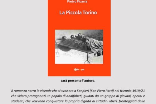 Raccuja (ME): Presentazione del libro “La piccola Torino”