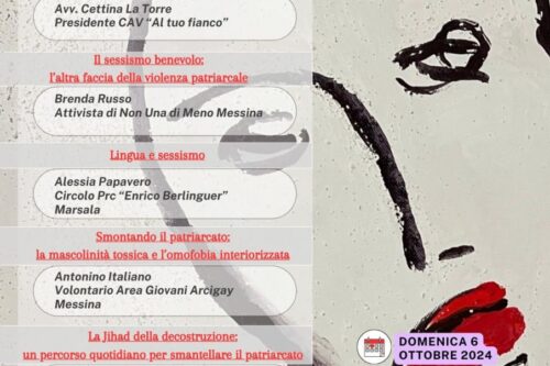 Letojanni: “Patriarcato d’oggi”. Primo Workshop