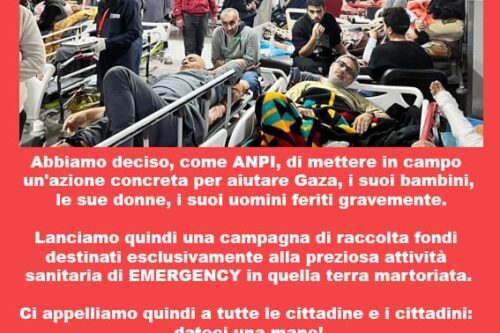 Insieme per EMERGENCY e per Gaza