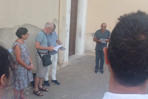 Rischio frane, Stromboli in piazza con Ginostra