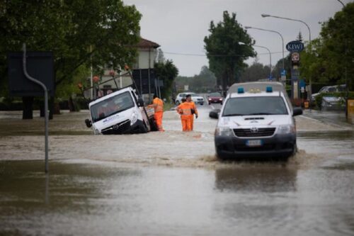 Un’alluvione con pochi precedenti
