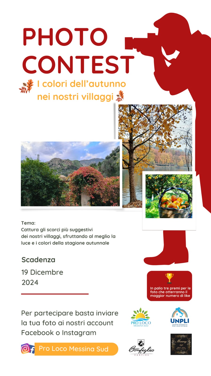 ​I Colori dell’Autunno nei nostri Villaggi: Contest Fotografico Social