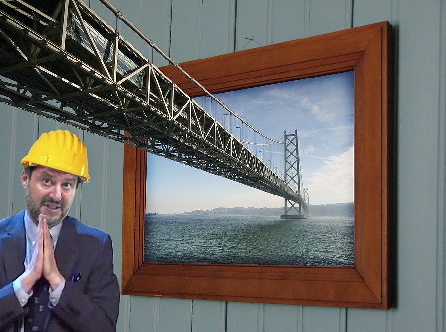 Al Ponte di Salvini altri 1,5 miliardi tolti ai trasporti