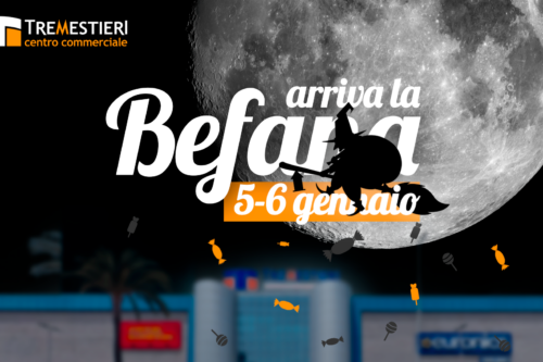 Al Centro Commerciale Tremestieri la Befana non vien di notte