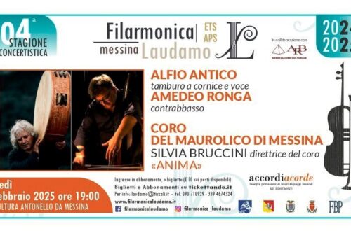 “Anima”, Alfio Antico e il Coro del Maurolico in scena