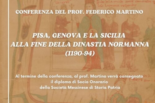 Messina, conferenza del Prof. Federico Martino