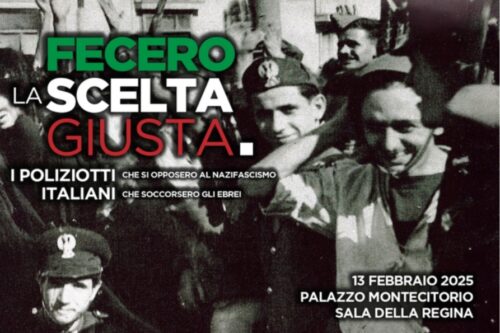 Montecitorio: Presentazione pubblicazioni “I poliziotti che si opposero al Nazifascismo” e “I Poliziotti che salvarono gli Ebrei”
