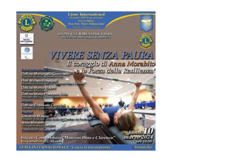 “Vivere senza paura: Il coraggio di Anna Morabito e la Forza della Resilienza