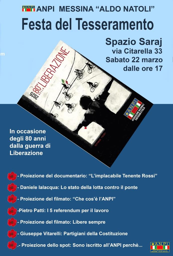 Festa del tesseramento Anpi