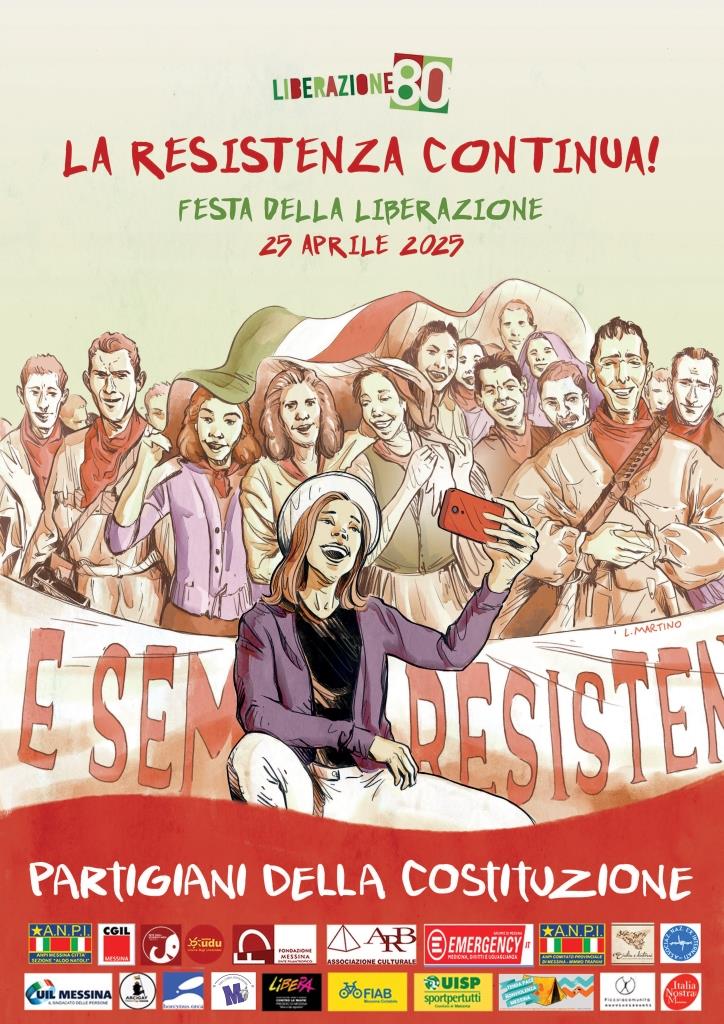 25 aprile a Messina: leggere la Resistenza ad alta voce