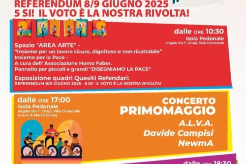 Primo Maggio a Capo d’Orlando