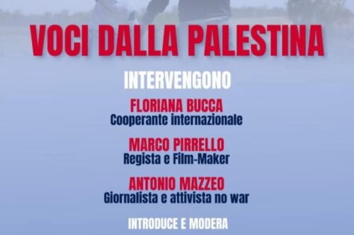 Milazzo. Voci dalla Palestina