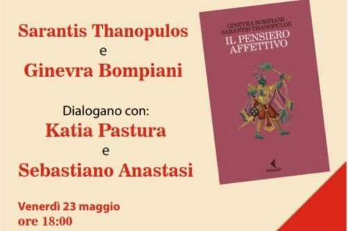 Feltrinelli Messina: “Il pensiero affettivo”