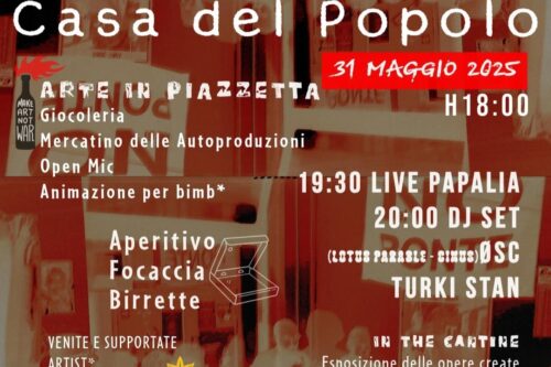 Messina. Compleanno della Casa del Popolo